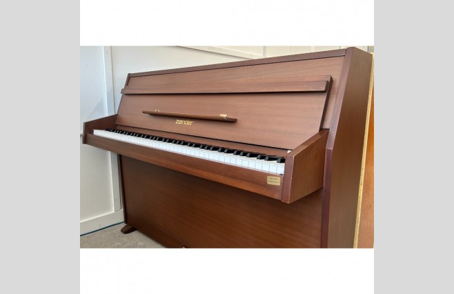 Zender Satin Dark Mahogany 108 Upright Piano, Used - All Inclusive Premium Package (SN:59013) - Image 11